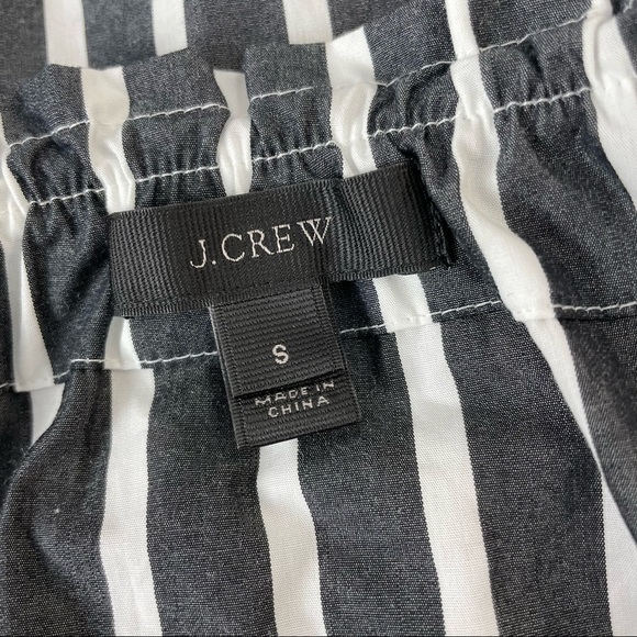J. Crew off shoulder striped top with bow Size Small - Picture 6 of 7